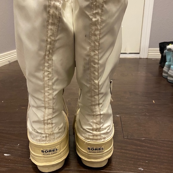 Sorel vintage white Snowlion Snow/ski boots - Picture 14 of 14
